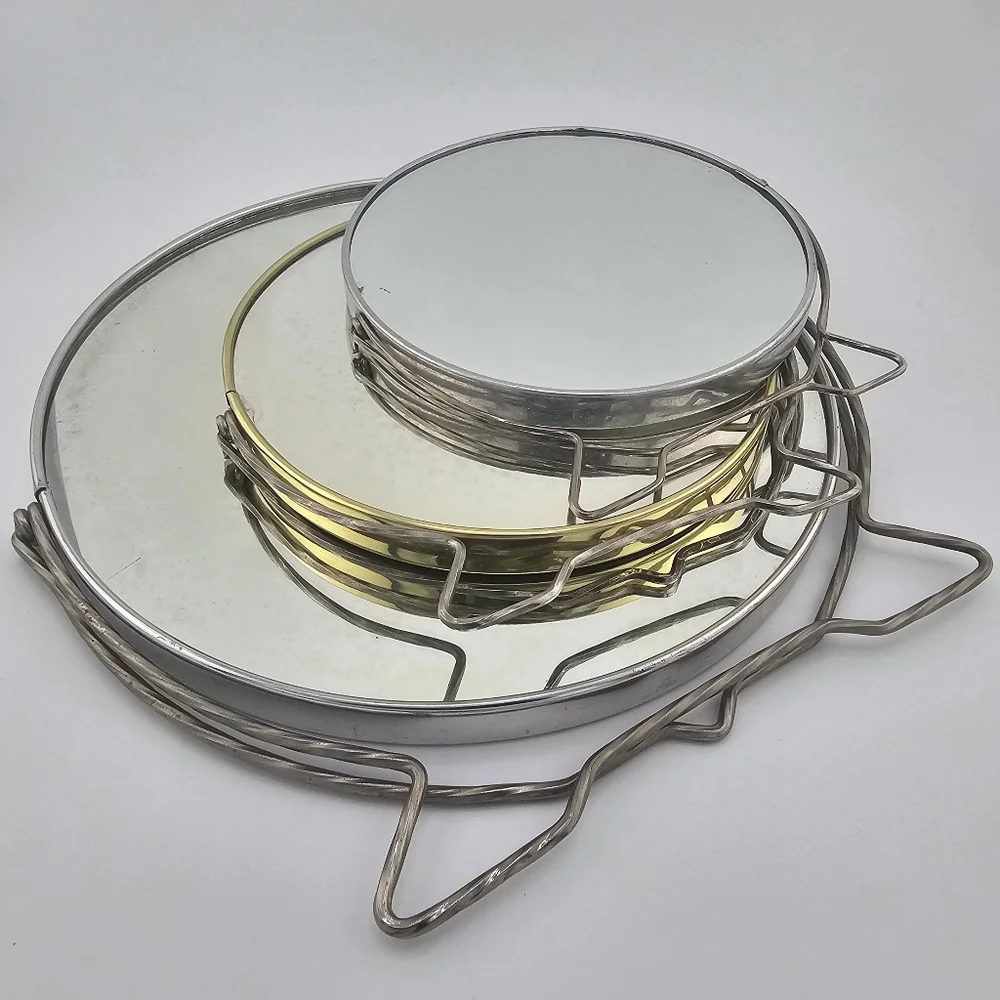 Set of 3 Vintage Makeup Mirrors